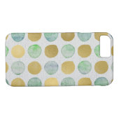 Glitter Polka Dot Pattern Case-Mate iPhone Case (Achterkant (Horizontaal))
