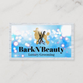 Glitter Poodle | Groomgereedschap | Gloed Visitekaartje