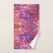 Glitter Populair Opal Holografisch Collectie Bad Handdoek (Handdoek)