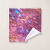 Glitter Populair Opal Holografisch Collectie Bad Handdoek (Wasdoekje)