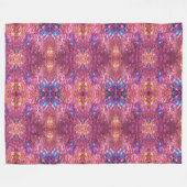 Glitter Populair Opal Holografisch Collectie Fleece Deken (Voorkant (Horizontaal))