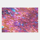 Glitter Populair Opal Holografisch Collectie Inpakpapier Vel (Voorkant)