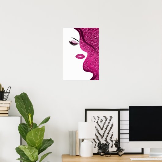 Glitter Poster (Thuiskantoor)