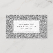 Glitter Print  Feminine Visitekaartjes (Achterkant)