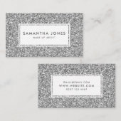 Glitter Print  Feminine Visitekaartjes (Voorkant / Achterkant)