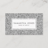 Glitter Print  Feminine Visitekaartjes (Voorkant)