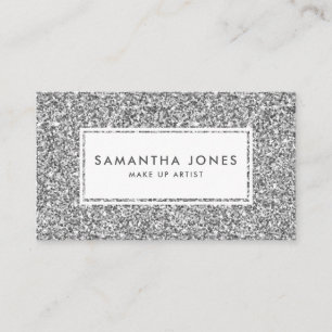 Glitter Print Feminine Visitekaartjes