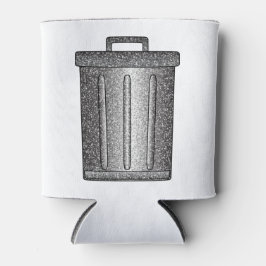 Glitter prullenbak blikjeskoeler