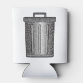 Glitter prullenbak blikjeskoeler (Achterkant)