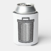 Glitter prullenbak blikjeskoeler (Blikje Achterkant)