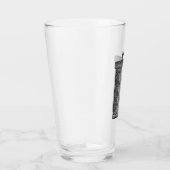 Glitter prullenbak glas (Rechts)