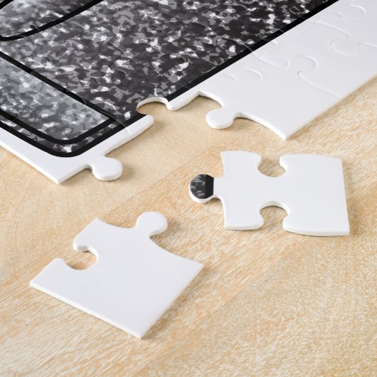 Glitter prullenbak legpuzzel (Zijkant)