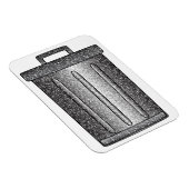 Glitter prullenbak magneet (Rechterzijde)