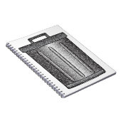 Glitter prullenbak notitieboek (Rechterzijde)