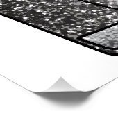 Glitter prullenbak perfect poster (Hoek)