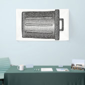 Glitter prullenbak spandoek (Beurs)