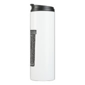 Glitter prullenbak thermosbeker (Geroteerd rechts)