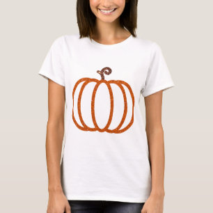 Glitter Pumpkin-artikelen T-shirt