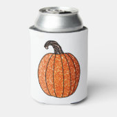 Glitter Pumpkin Blikjeskoeler (Blikje Achterkant)