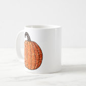 Glitter Pumpkin Koffiemok (Voorkant links)