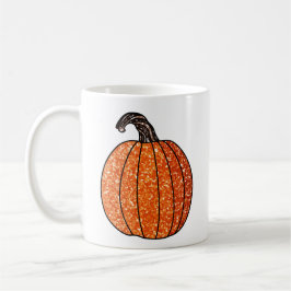 Glitter Pumpkin Koffiemok