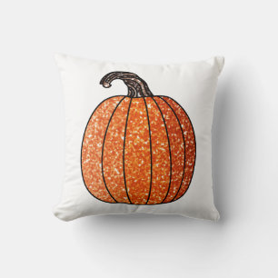 Glitter Pumpkin Kussen