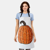 Glitter Pumpkin Schort (Gedragen)