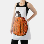 Glitter Pumpkin Schort (Insitu)