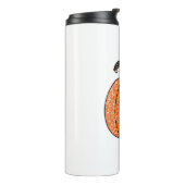 Glitter Pumpkin Thermosbeker (Gedraaid links)