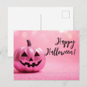 Glitter Pumpkins Halloween Wenskaart Briefkaart (Voorkant / Achterkant)