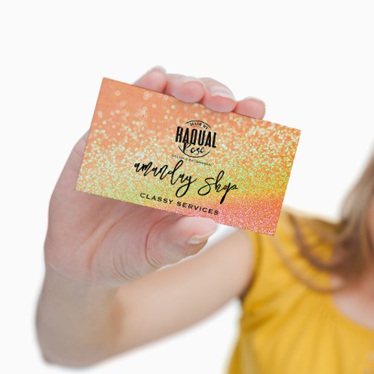 Glitter QR Code Logo Online Winkelstrand Sinaasapp Visitekaartje