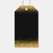 Glitter Quinceanera Cadeaulabel (Achterkant)