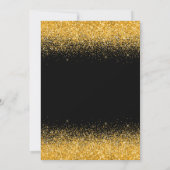 Glitter Quinceanera Kaart (Achterkant)