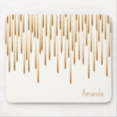 Glitter rain-muispad muismat (Voorkant)