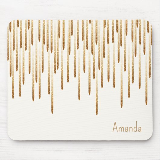 Glitter rain-muispad muismat (Voorkant)