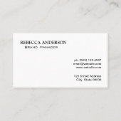 Glitter Rainbow-achtergrond Visitekaartje (Achterkant)