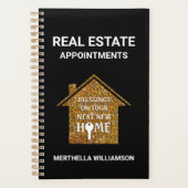 Glitter REAL ESTATE Appointes Planner (Voorkant)