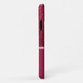 glitter red Hoesje-Mate Barely Case-Mate iPhone Case (Achterkant/rechts)
