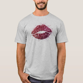 Glitter Red Lips T-shirt