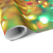 glitter regenboog cadeaupapier (Rol Hoek)