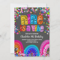 Glitter Regenboog Lovertjes 9 is een Vibe Uitnodig