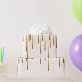 Glitter regenverpakkingspapier cadeaupapier