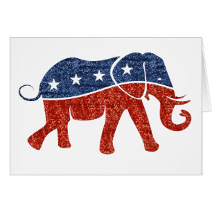 glitter - republikeinse olifant