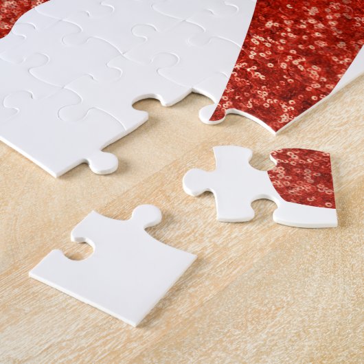 glitter - republikeinse olifant legpuzzel (Zijkant)