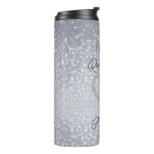 Glitter Retirement Gift voor haar Thermosbeker (Gedraaid links)