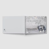 Glitter Rings Gastboek | Luxe Bruiloften Gastenboek (Volledig)