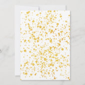 Glitter Romantic Weddenschap tegen Rozen met kaars Kaart (Achterkant)