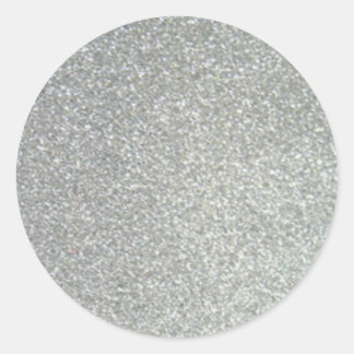 Glitter Ronde Sticker