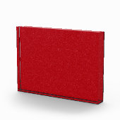  Glitter Rood Acryl Fotoblok (Rechts)