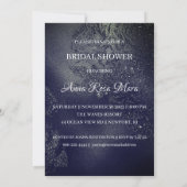 *~* Glitter Roos Bridal Dress Bridal Gown Shower Kaart (Achterkant)